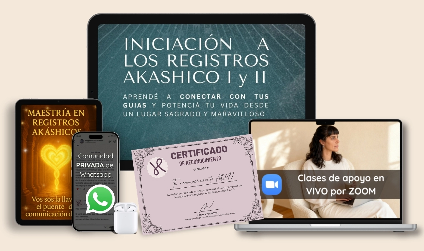 Iniciación a los Registros Akáshicos — Lorena Ferreyra